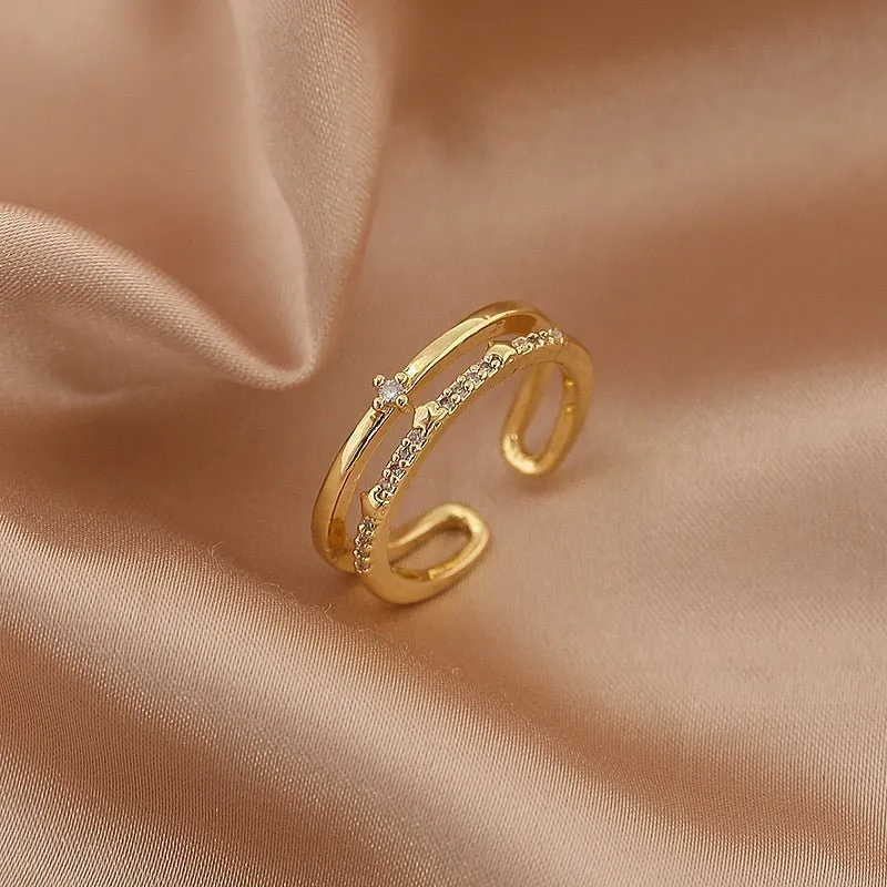 Vintage-Inspired Open Rings | Elegant Jewelry