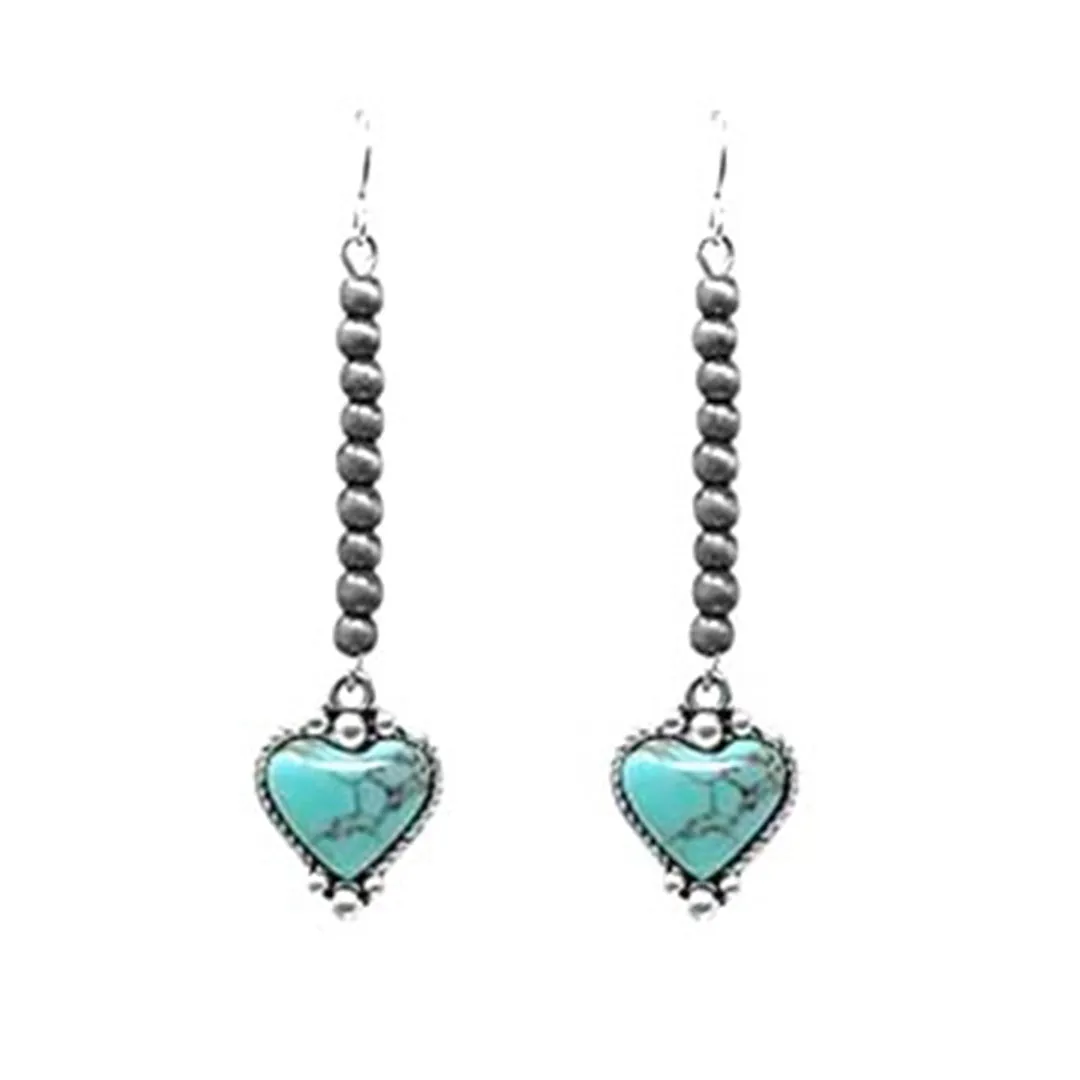 Wyo Horse Women's Heart Strings Earrings